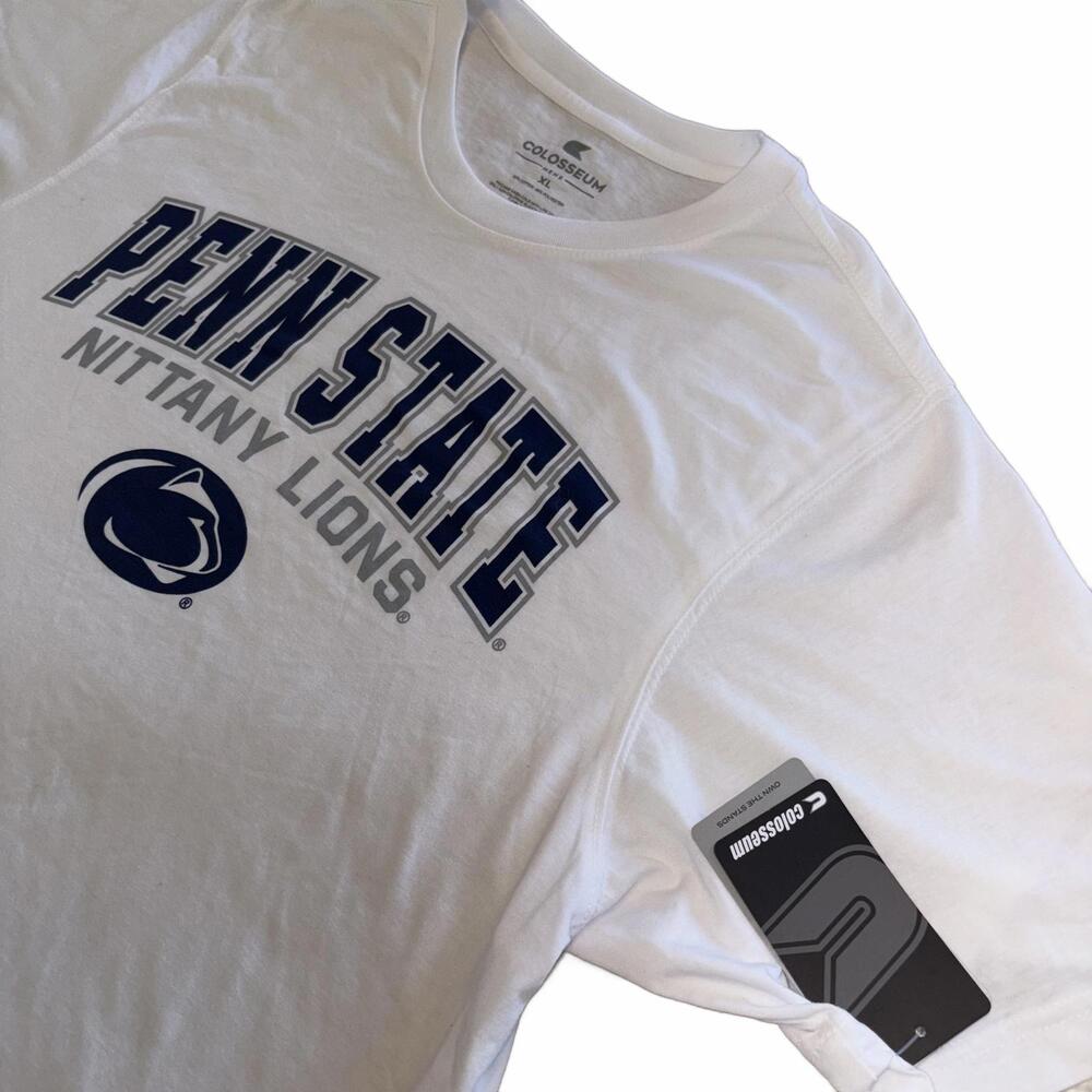 Penn State Nittany Lions Brand New Mens XL White College Graphic T-Shirt NWT - Picture 4 of 5